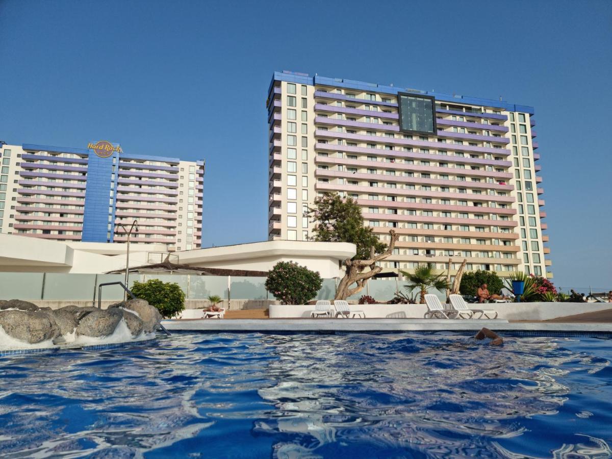Stunning Studio With A Sea View And Pool, Paraiso Del Sur 1309 Адехе Экстерьер фото